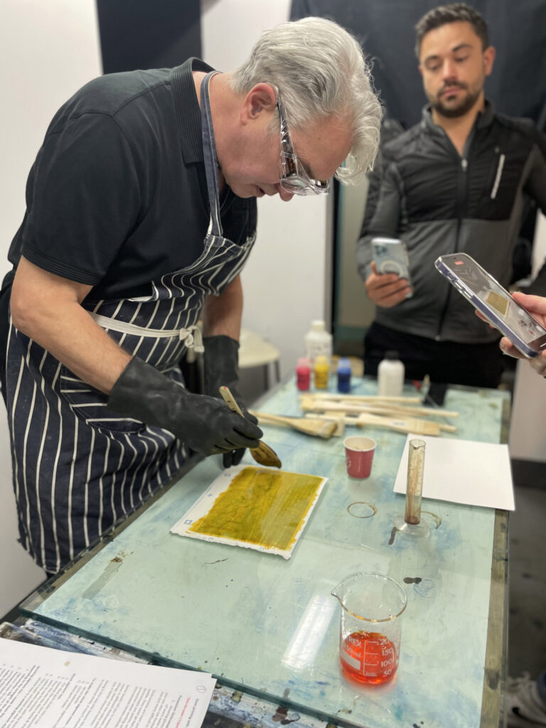 teaching darkroom printing